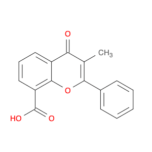 3-Methyl-4-oxo-2-phenyl-4H-chromene-8-carboxylic acid