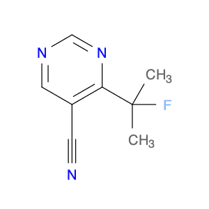 4-(2-Fluoropropan-2-yl)pyrimidine-5-carbonitrile