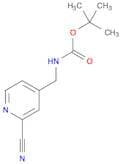 4-[(tert-Butoxycarbonylamino)methyl]-2-cyanopyridine