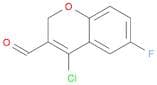 4-Chloro-6-fluoro-2H-chromene-3-carbaldehyde