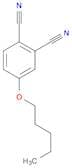 4-N-PENTYLOXYPHTHALONITRILE