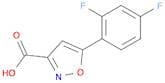 5-(2,4-Difluorophenyl)isoxazole-3-carboxylic acid