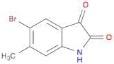 5-Bromo-6-methylindoline-2,3-dione