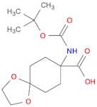 _x005F_x000D_8-(Boc-amino)-1,4-dioxaspiro[4.5]decane-8-carboxylic Acid
