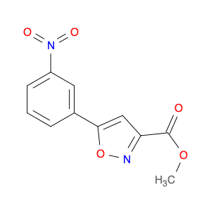 Methyl 5-(3-nitrophenyl)isoxazole-3-carboxylate