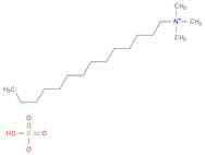 Trimethyltetradecylammonium hydrogen sulfate
