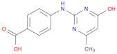 4-(4-HYDROXY-6-METHYL-PYRIMIDIN-2-YLAMINO)-BENZOIC ACID