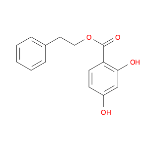Benzoic acid, 2,4-dihydroxy-, 2-phenylethyl ester