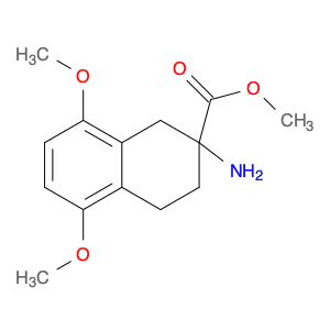 Methyl 2-amino-5,8-dimethoxy-1,2,3,4-tetrahydronaphthalene-2-carboxylate