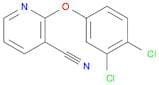 2-(3,4-DICHLOROPHENOXY)-3-PYRIDINECARBONITRILE