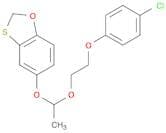 5-{1-[2-(4-chlorophenoxy)ethoxy]ethoxy}-1,3-benzoxathiole