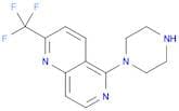 1,6-Naphthyridine,5-(1-piperazinyl)-2-(trifluoromethyl)-