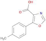 4-Oxazolecarboxylic acid, 5-(4-methylphenyl)-