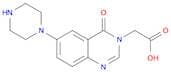 2-(4-Oxo-6-(piperazin-1-yl)quinazolin-3(4H)-yl)acetic acid