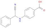 Benzoic acid, 4-[(cyanophenylmethyl)amino]-