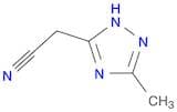 (5-METHYL-4H-1,2,4-TRIAZOL-3-YL)ACETONITRILE