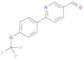6-[4-(Trifluoromethoxy)phenyl]-3-pyridinecarbaldehyde