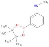 Benzenamine, N-methyl-3-(4,4,5,5-tetramethyl-1,3,2-dioxaborolan-2-yl)-