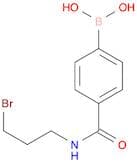 (4-((3-Bromopropyl)carbamoyl)phenyl)boronic acid