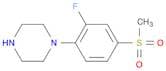 Piperazine,1-[2-fluoro-4-(methylsulfonyl)phenyl]-