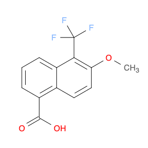 1-Naphthalenecarboxylicacid, 6-methoxy-5-(trifluoromethyl)-