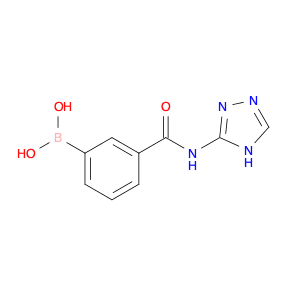 (3-((1H-1,2,4-Triazol-3-yl)carbamoyl)phenyl)boronic acid