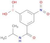 3-(ISOPROPYLCARBAMOYL)-5-NITROPHENYLBORONIC ACID