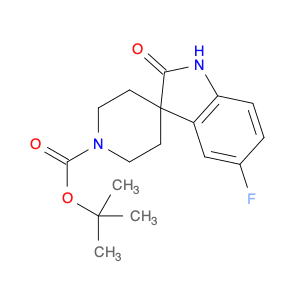 tert-Butyl 5-fluoro-2-oxospiro[indoline-3,4'-piperidine]-1'-carboxylate