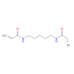 2-Propenamide, N-[5-[(bromoacetyl)amino]pentyl]-