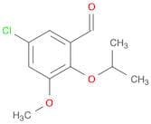 5-CHLORO-2-ISOPROPOXY-3-METHOXYBENZALDEHYDE