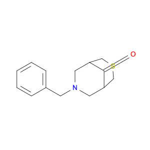 3-Thia-7-azabicyclo[3.3.1]nonan-9-one,7-(phenylmethyl)-