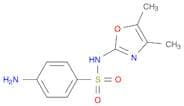 4-amino-n-(4,5-dimethyl-2-oxazolyl)benzenesulfonamide