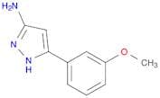 5-(3-Methoxyphenyl)-2H-pyrazol-3-ylamine