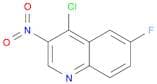4-CHLORO-6-FLUORO-3-NITRO-QUINOLINE