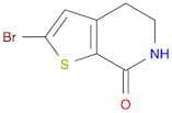 2-bromo-4H,5H,6H,7H-thieno[2,3-c]pyridin-7-one