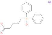 Sodium 5-(diphenylphosphinoyl)pentanoate