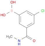 (3-Chloro-5-(methylcarbamoyl)phenyl)boronic acid