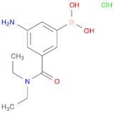 3-Amino-5-diethylcarbamoylphenylboronic acid, HCl