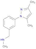 1-[3-(3,5-DIMETHYL-1H-PYRAZOL-1-YL)PHENYL]-N-METHYLMETHANAMINE