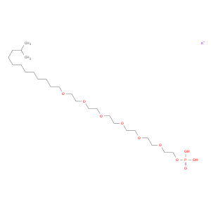 Dipotassium 29-methyl-3,6,9,12,15,18-hexaoxatriacontyl phosphate