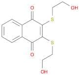 2,3-bis(2-hydroxyethylsulfanyl)naphthalene-1,4-dione