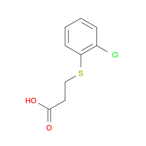 3-(2-CHLORO-PHENYLSULFANYL)-PROPANOIC ACID