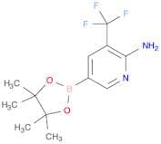 5-(4,4,5,5-Tetramethyl-1,3,2-dioxaborolan-2-yl)-3-(trifluoromethyl)pyridin-2-amine