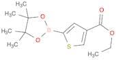 Ethyl 5-(4,4,5,5-tetramethyl-1,3,2-dioxaborolan-2-yl)thiophene-3-carboxylate