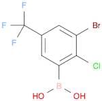 3-Bromo-2-chloro-5-(trifluoromethyl)phenylboronic acid