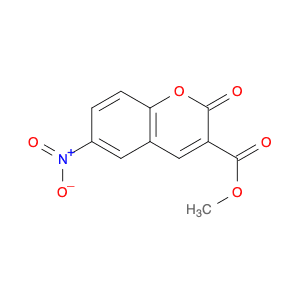 METHYL 6-NITRO-2-OXO-2H-CHROMENE-3-CARBOXYLATE