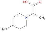 2-(4-METHYLPIPERIDIN-1-YL)PROPANOIC ACID