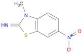 3-METHYL-6-NITRO-3H-BENZOTHIAZOL-2-YLIDENEAMINE