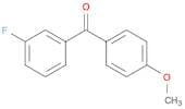 (3-Fluorophenyl)(4-methoxyphenyl)methanone