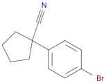 1-(4-Bromophenyl)cyclopentanecarbonitrile